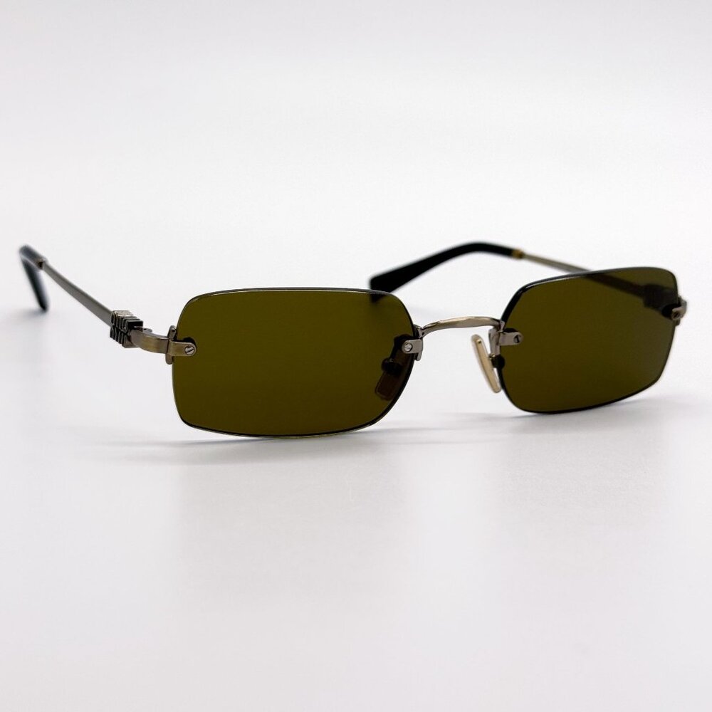 NEW MIU MIU SUNGLASSES MUB50S 26C09Z BROWN WOMEN MU B50S SMU B50